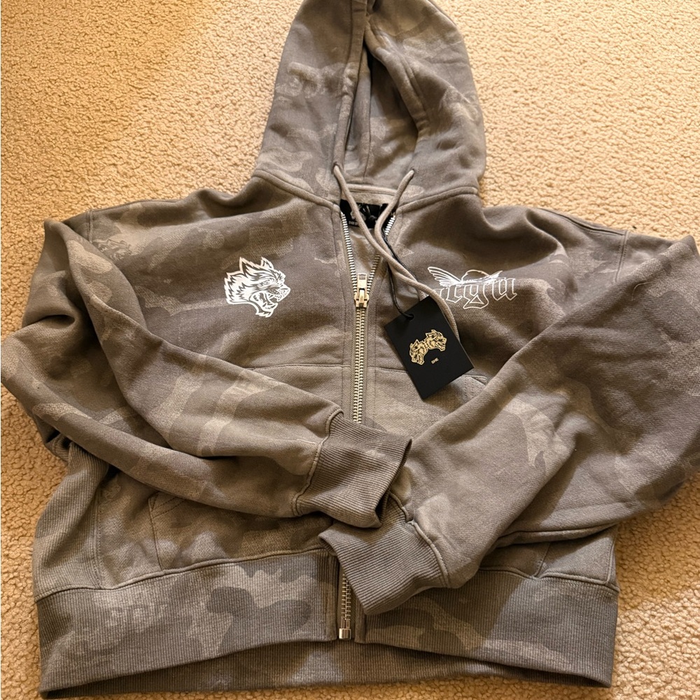 DARC sport light Camouflage Zip-Up Hoodie